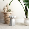 Jamie Young Co. Coastal Furniture REVOLVE SIDE TABLE