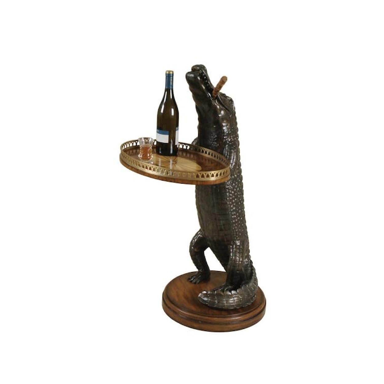 Maitland-Smith End Tables ALLIGATOR OCCASIONAL TABLE