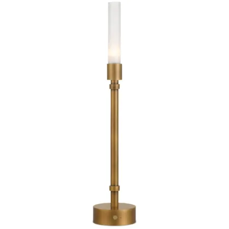 Paseo Brass Cordless Table Lamp