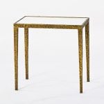 Oliver Home Furnishings End/ Side Tables NESTER SMALL SIDE TABLE- BURNISHED