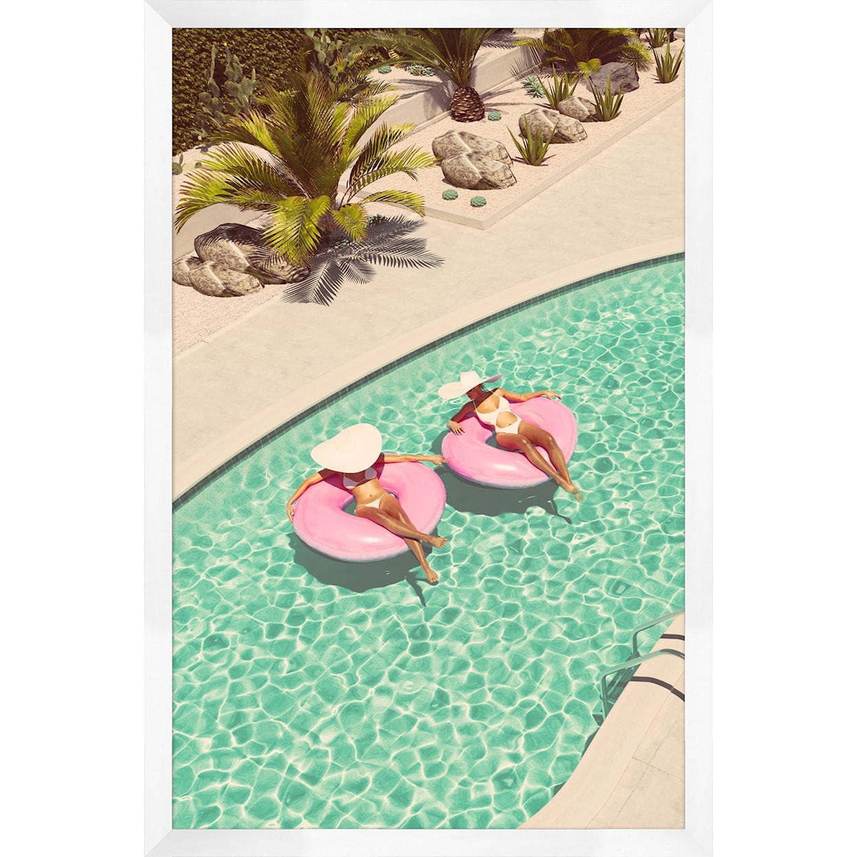 Wendover Art Group Photography PINK POOL FLOATS