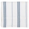 Classic Home Bedding Jayson Blue Stripe Linen Cashmere 5/0 Duvet