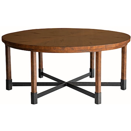 ROUND COFFEE TABLE- COUNTRY