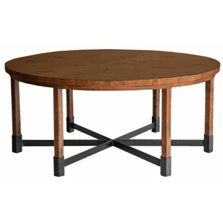 ROUND COFFEE TABLE- COUNTRY