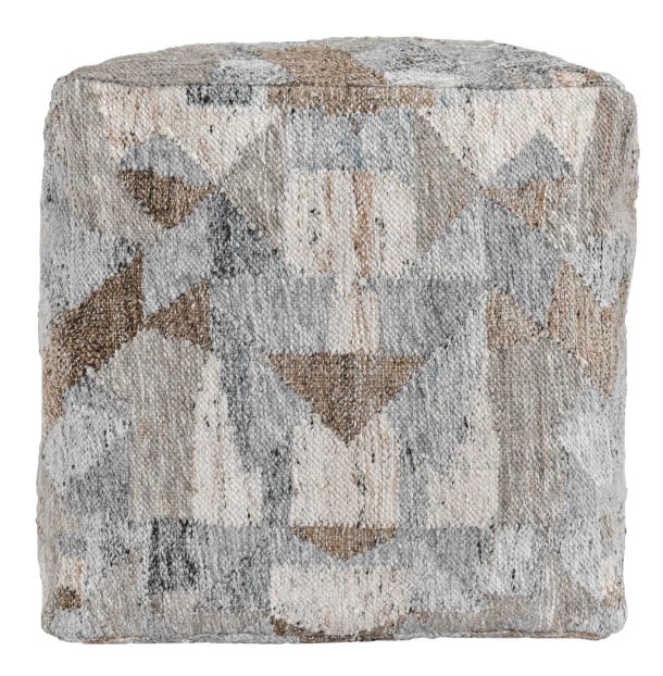 Classic Home Floor Cushions PERFORMANCE SAVANNA MULTI POUF