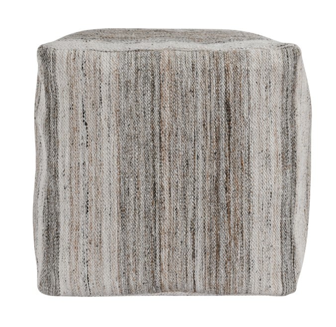 Classic Home Floor Cushions PERFORMANCE PLATEAU SAND MULTI POUF