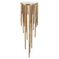 Staggered Gold Wall Sconce