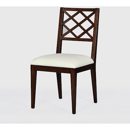 DIAMOND BACK DINING CHAIR- SYRUP