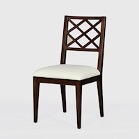 DIAMOND BACK DINING CHAIR- SYRUP