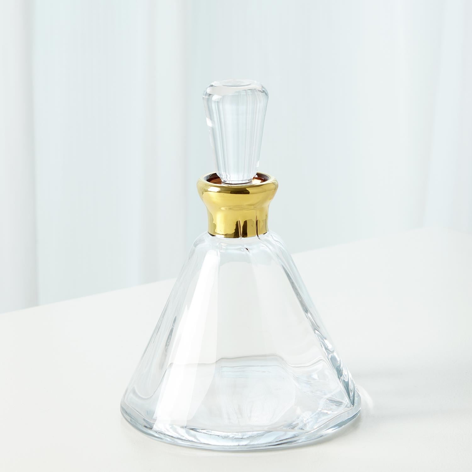 Cone Decanter-Gold