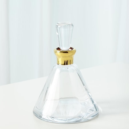 Cone Decanter-Gold