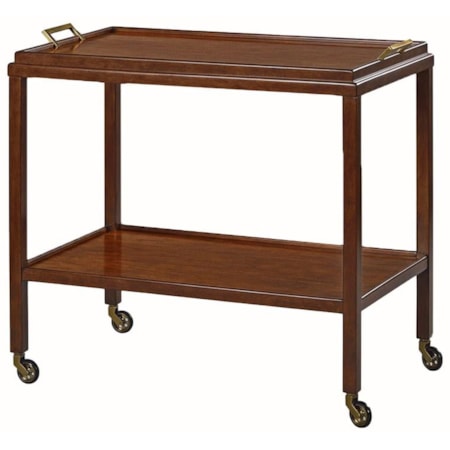 SERVING CART- RUSTIC