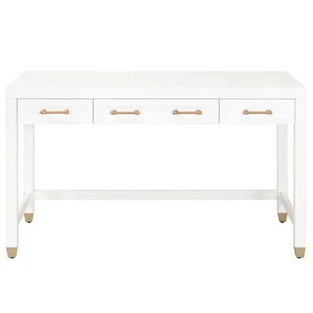 Stella Desk in Matte White