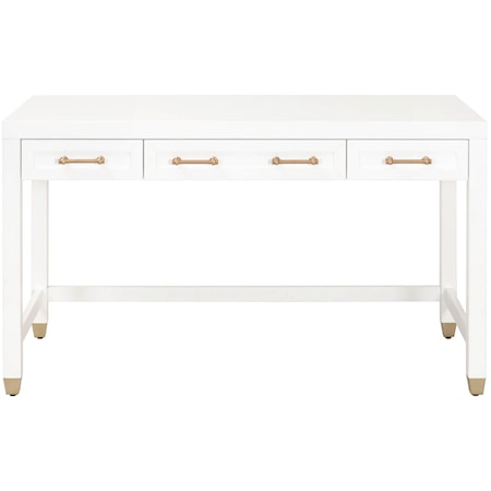 Stella Desk in Matte White