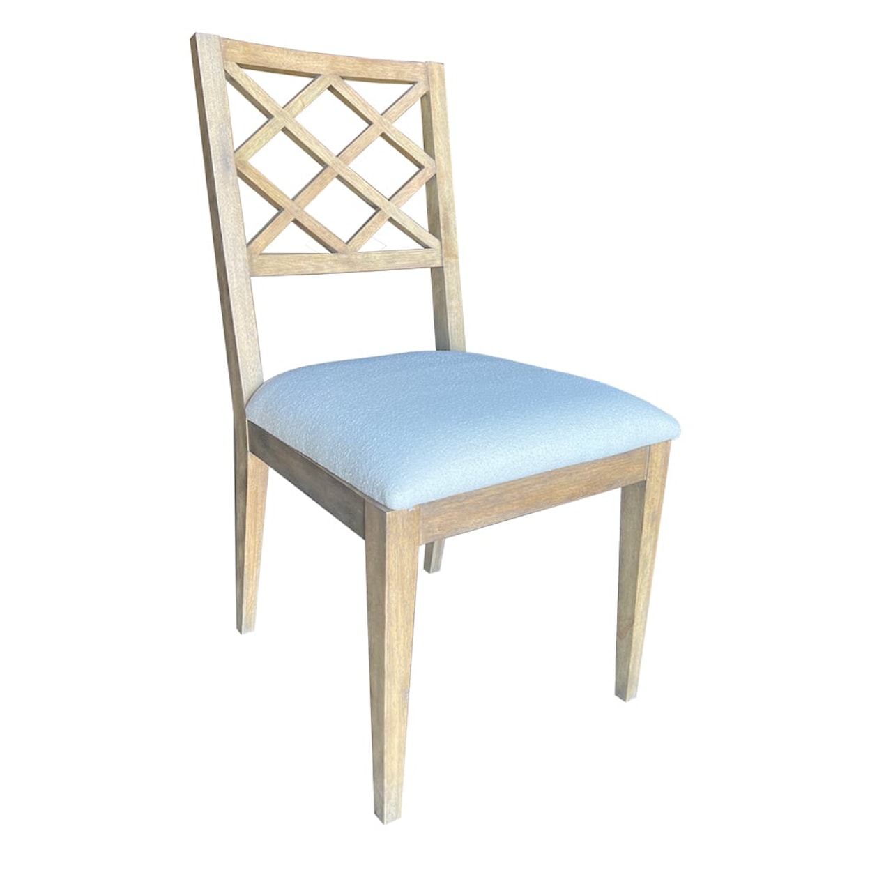 Oliver Home Furnishings Dining Chairs DIAMOND BACK DINING CHAIR- OATMEAL