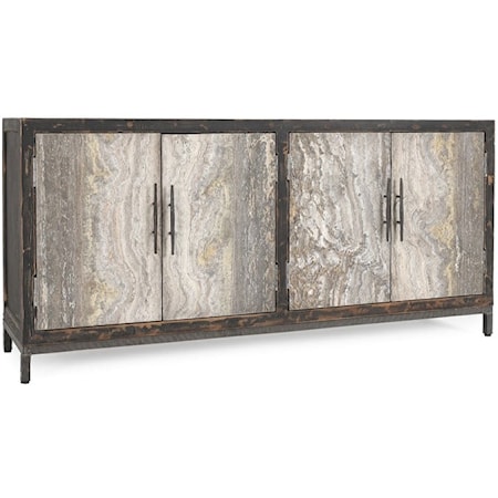 LISBON 4DR SIDEBOARD WEATHERED