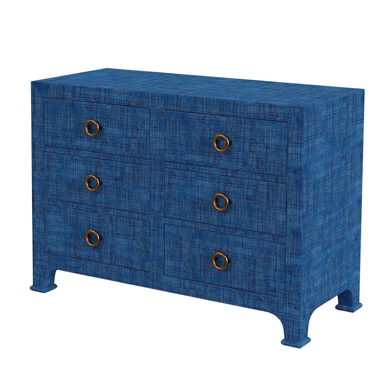 Butler Specialty Company Chatham Chatham Dresser, Blue Raffia