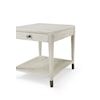 Theodore Alexander Breeze Pine Side Table with Storage