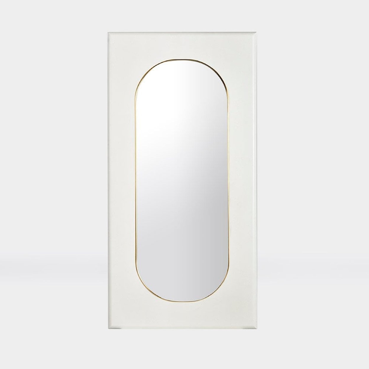 Oliver Home Furnishings Mirrors Rectangle Racetrack Mirror