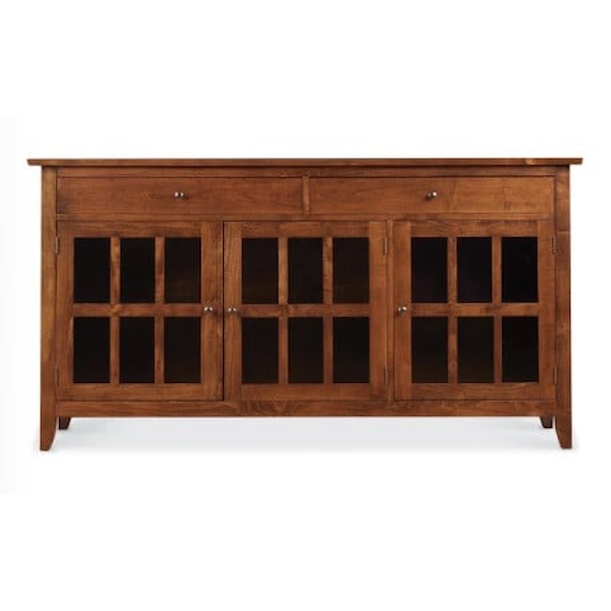 Stickley Nichols and Stone Collection CARLISLE HALL/ TV CONSOLE, OVERHANGING TOP