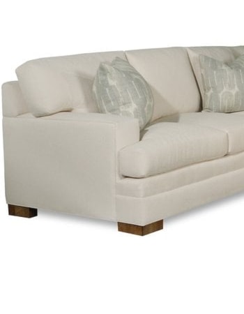 TAYLOR MADE PLUSH SECTIONAL
