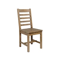 CALEB DINING CHAIR DISTRESSED BROWN