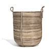 Ibolili Baskets and Sets GRAPE RATTAN BASKET, RND- S/3