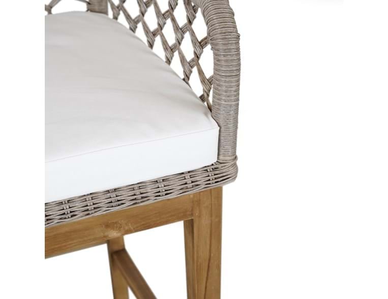 Classic Home Outdoor PAULO BAR STOOL GRAY