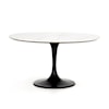 Four Hands Dining Tables Powell 55" Dining Table - White Marble