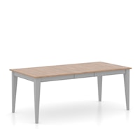 Gourmet Rectangular Two Tone Dining Table