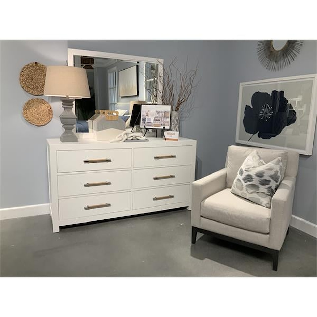 Riverside Furniture Rosalie 6-Drawer Dresser