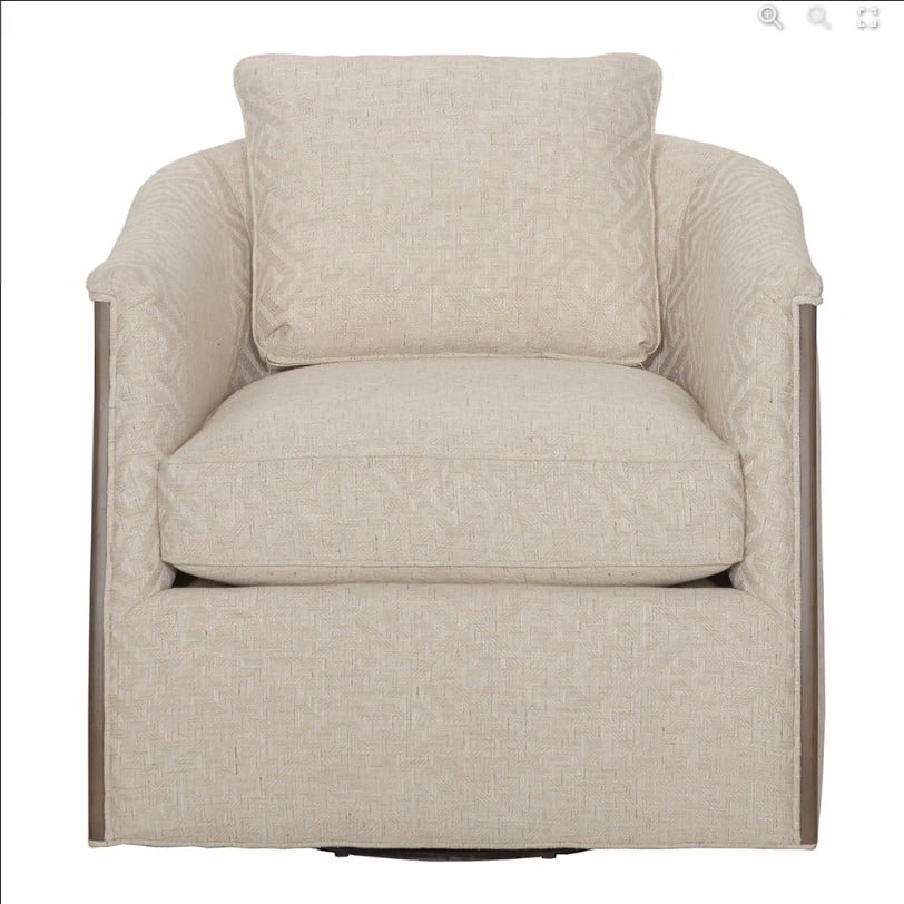 Fairfield Swivel Accent Chairs DE LONG SWIVEL CHAIR