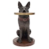 Maitland-Smith End Tables German Shepherd Accent Table