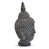 Two's Company Natural Living Meditating Buddha Head Statue