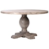 Dovetail Furniture Baxley Baxley Round Dining Table