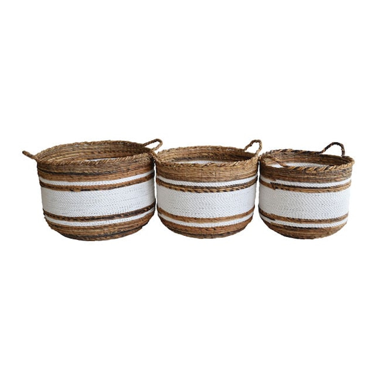 Dovetail Furniture Accessories Alon Basket Set Of 3