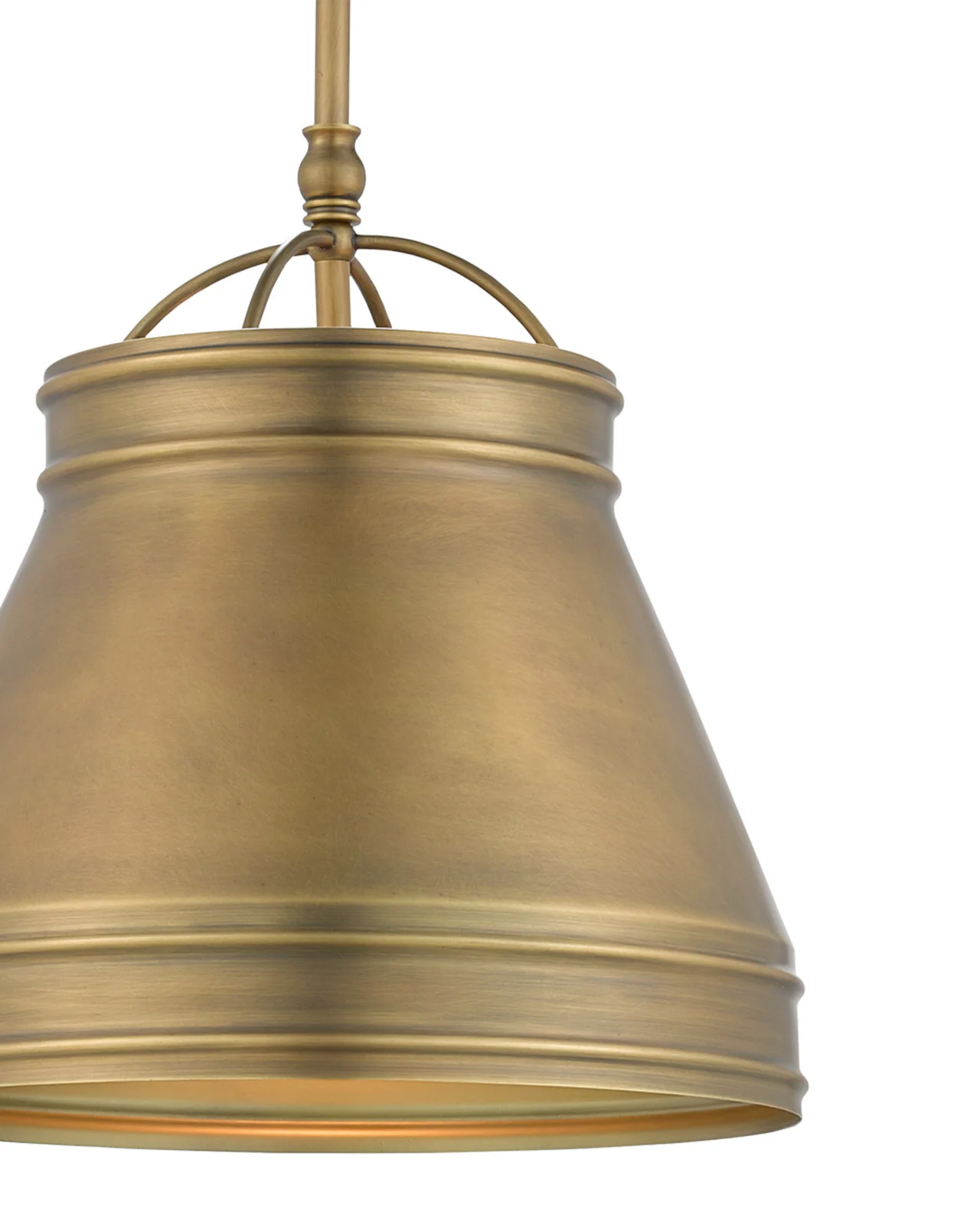 Currey & Co Currey & Co Lumley Brass Pendant