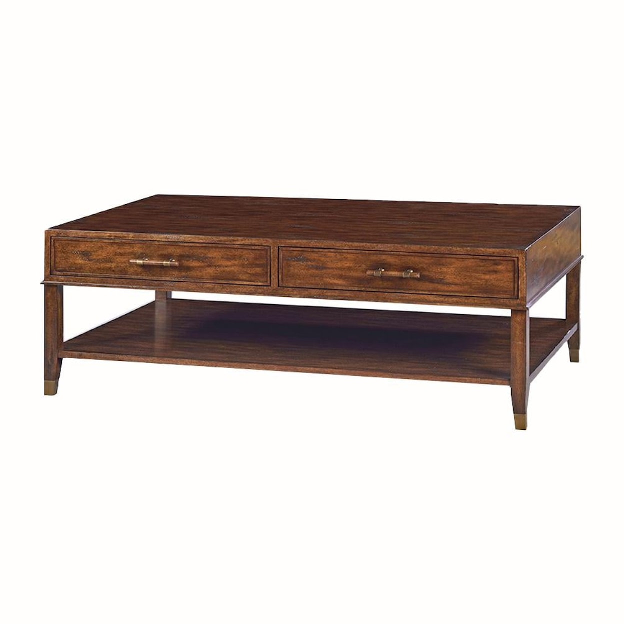Oliver Home Furnishings Coffee Tables RECTANGULAR COFFEE TABLE- COUNTRY