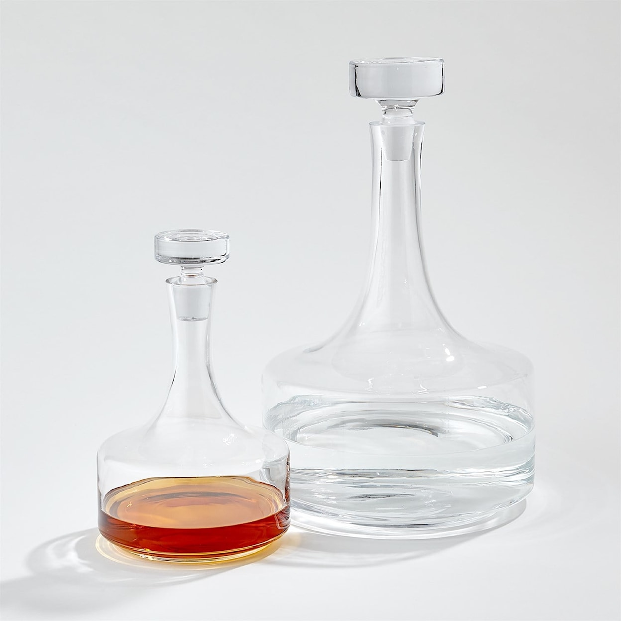 Global Views Accents Piston Decanter-Sm