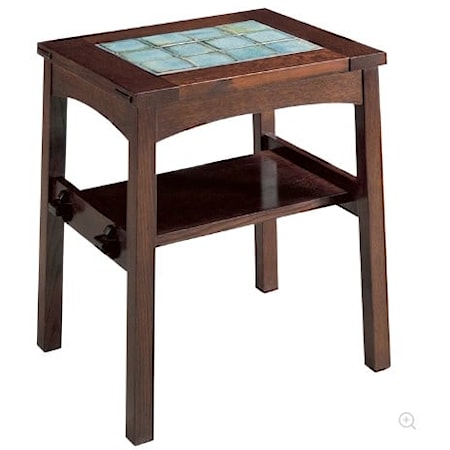 TILE TOP END TABLE