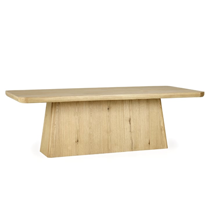 ORLANDO 95" DINING TABLE NATURAL