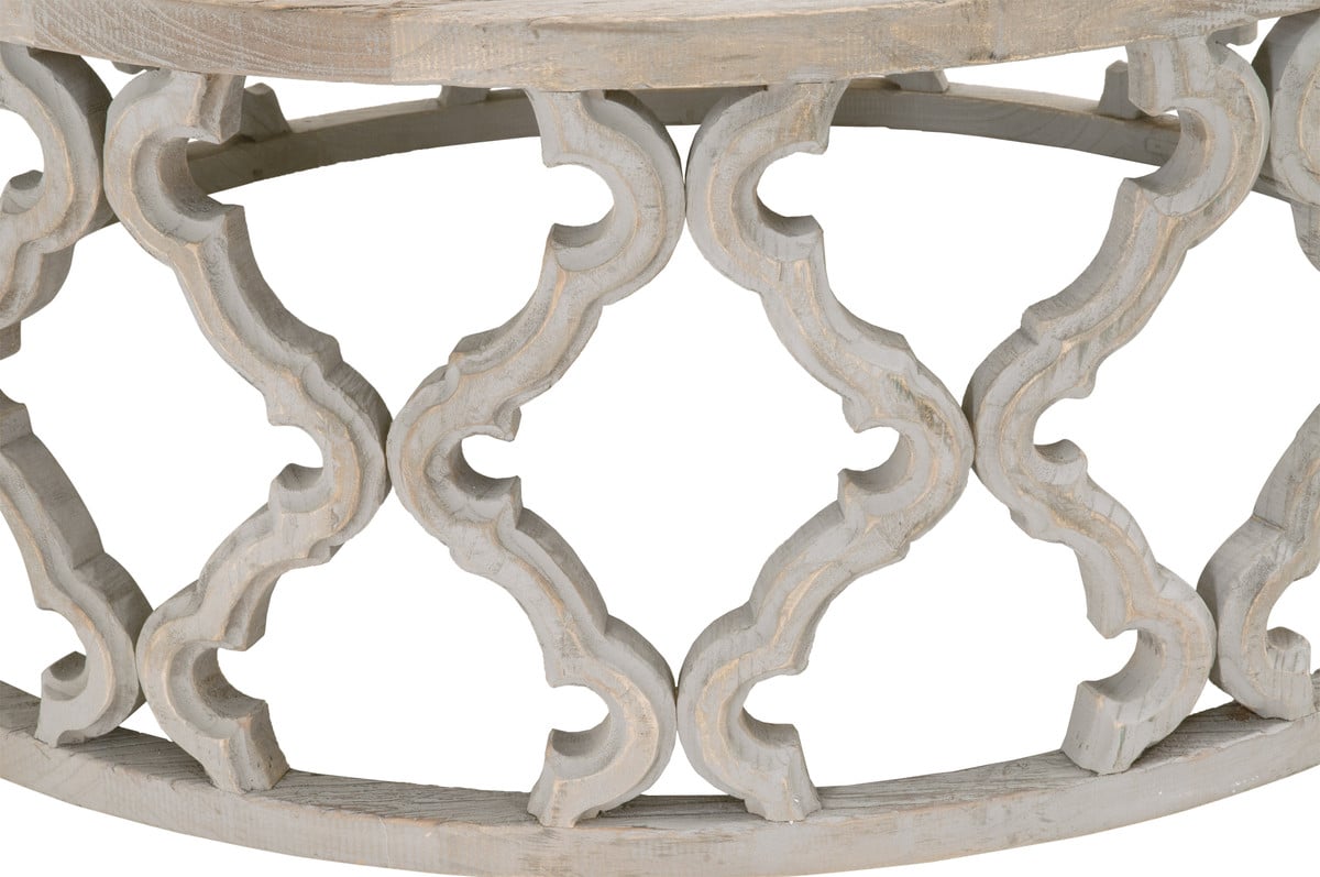 Essentials for Living Bella Antique Clover Large Coffee Table