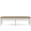 Riverside Furniture Laguna Rush Seat Dining Bench