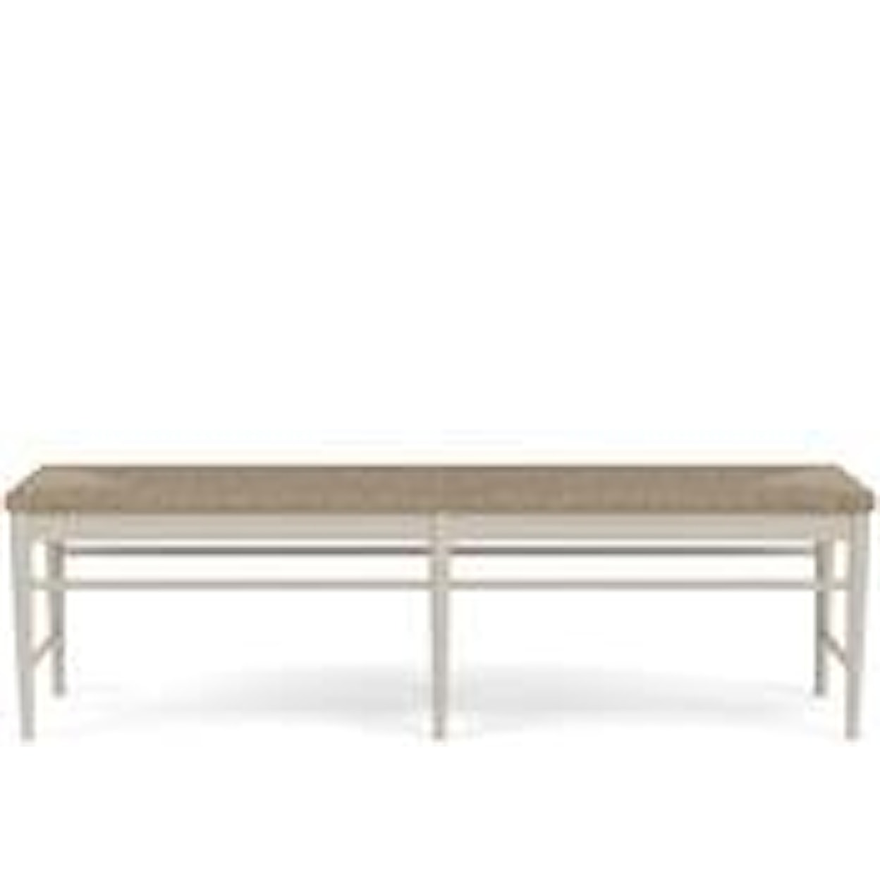 Riverside Furniture Laguna Rush Seat Dining Bench