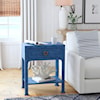 Butler Specialty Company Chatham Chatham Nightstand, Blue Raffia