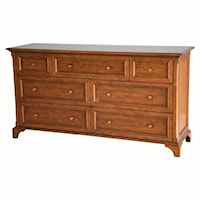 Six Drawer Country Dresser