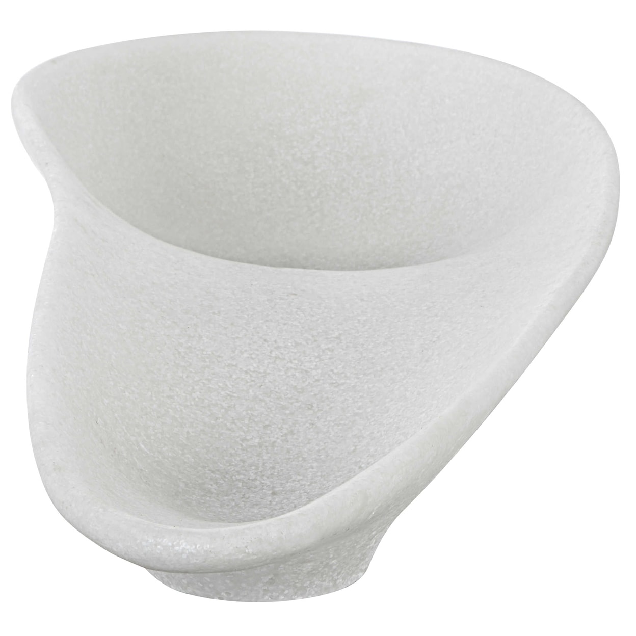 Uttermost Revelations DOUBLE SCOOP BOWL - WHITE