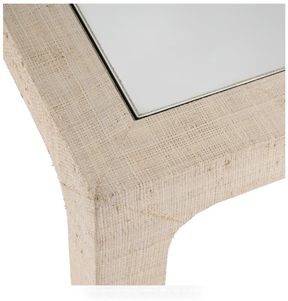 Butler Specialty Company Chatham Glass-Top Coffee Table