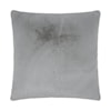 D.V. KAP Home Indoor Pillows ARLO-SILVER 22" THROW PILLOW