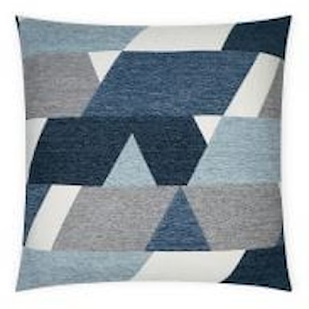 HOORAY OCEAN 22" PILLOW